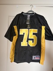 U.S. ARMY STRONG #75 (represents 1775 when U.S Army was est.) FOOTBALL JERSEY