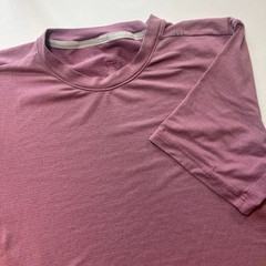 Lululemon License to Train Short-Sleeve Shirt – Heathered Vintage Plum Large