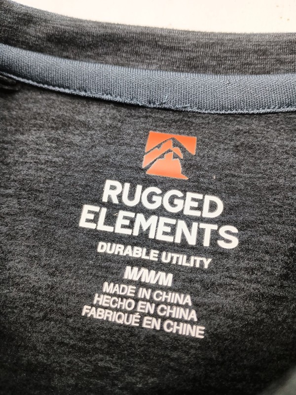 Rugged Elements Durable Utility Shirt Men's Medium Long Sleeve Gray gallery
