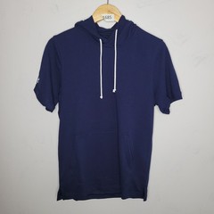 Under Armour Hoodie Mens Size Small Blue Warm UpPullover Terrycloth Training Gym