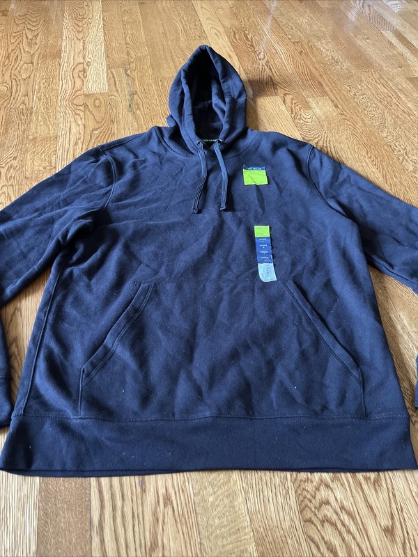 Tek Gear Men’s Performance Activewear Soft Fleece Hoodie-Black-Sz Small NWT $35 gallery