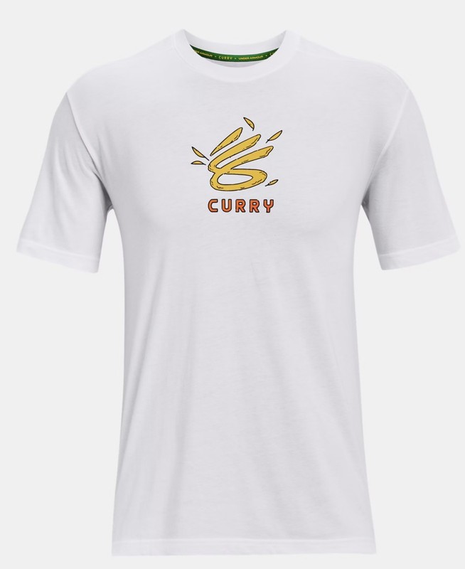 Sample* Small Under Armour Steph Curry x Sesame Street Big Bird Shirt Mens gallery