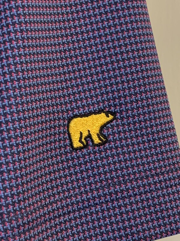 Jack Nicklaus Mens XL StayDri Golf Polo Shirt Purple Navy Multicolor MINT gallery