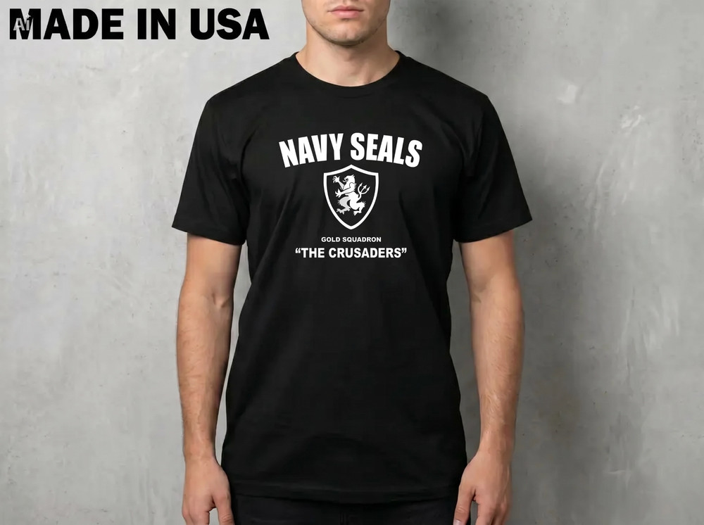 NEW NSWDG Seal Team Six Gold Squadron Devgru Navy SHIRT SIZE S-2XL MADE IN USA