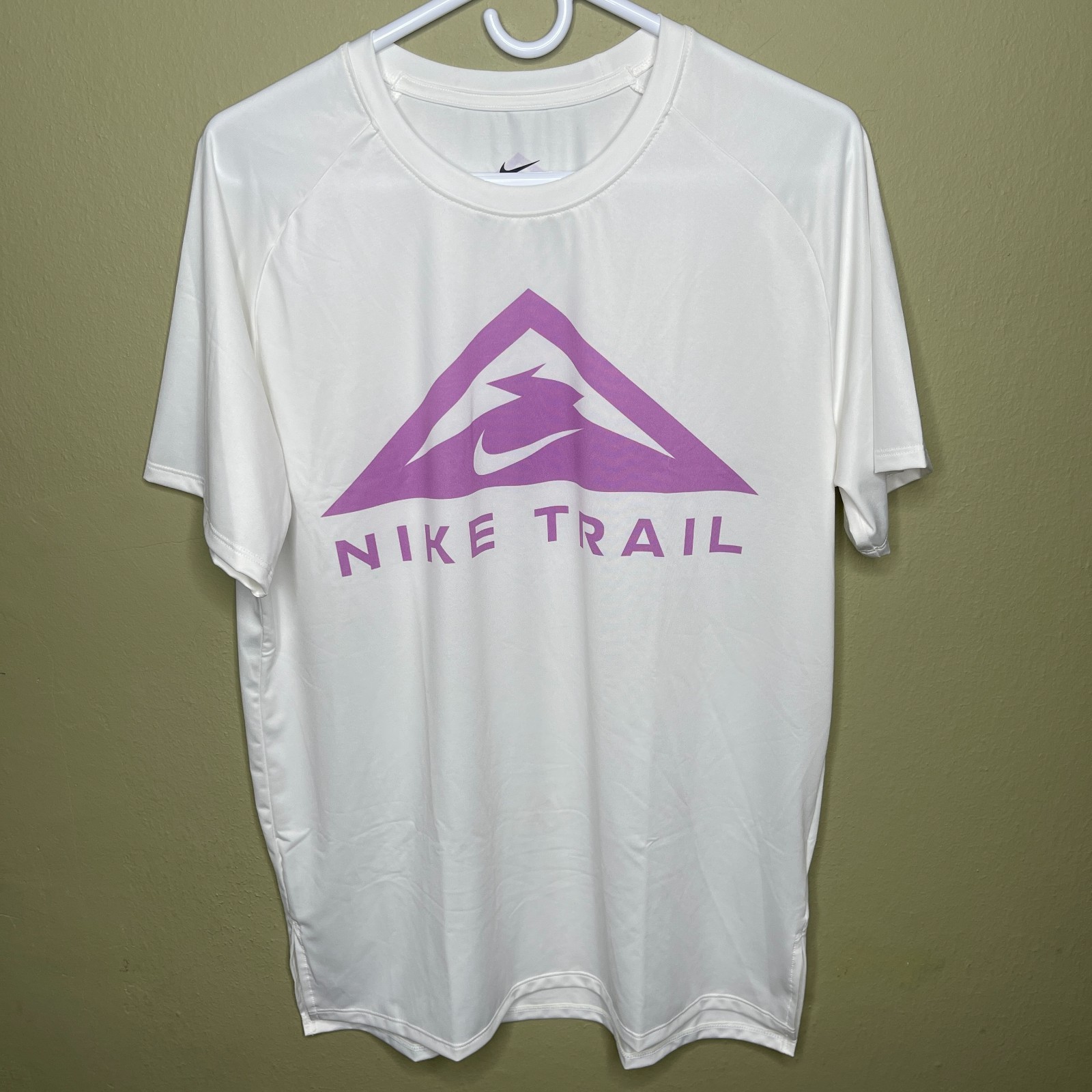 Nike Pro Elite Track Trail Running Size Small Shirt White MADE IN USA DX9143-100 gallery