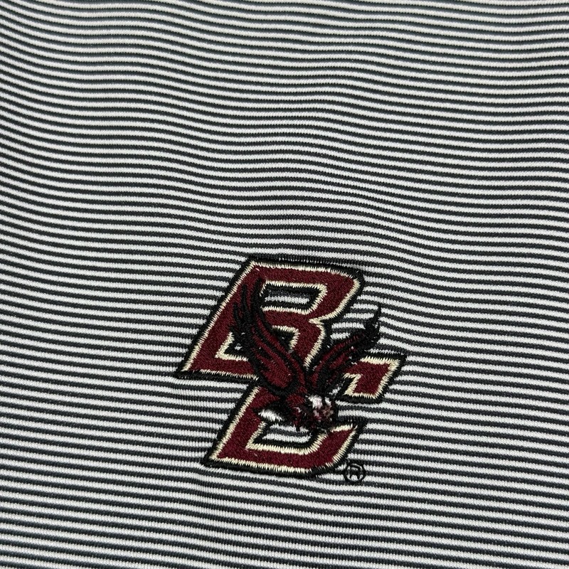 Peter Millar Crown Sport Performance 1/4 Zip Pullover Men’s L BOSTON COLLEGE NEW gallery