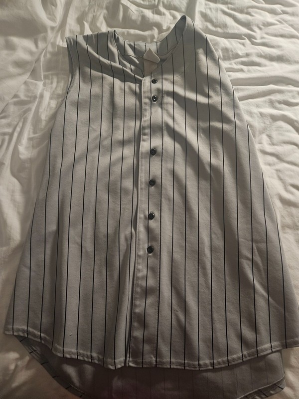 Vintage Bike Button Up Baseball Jersey Men's 2XL Size Vintage 80s 90s gallery