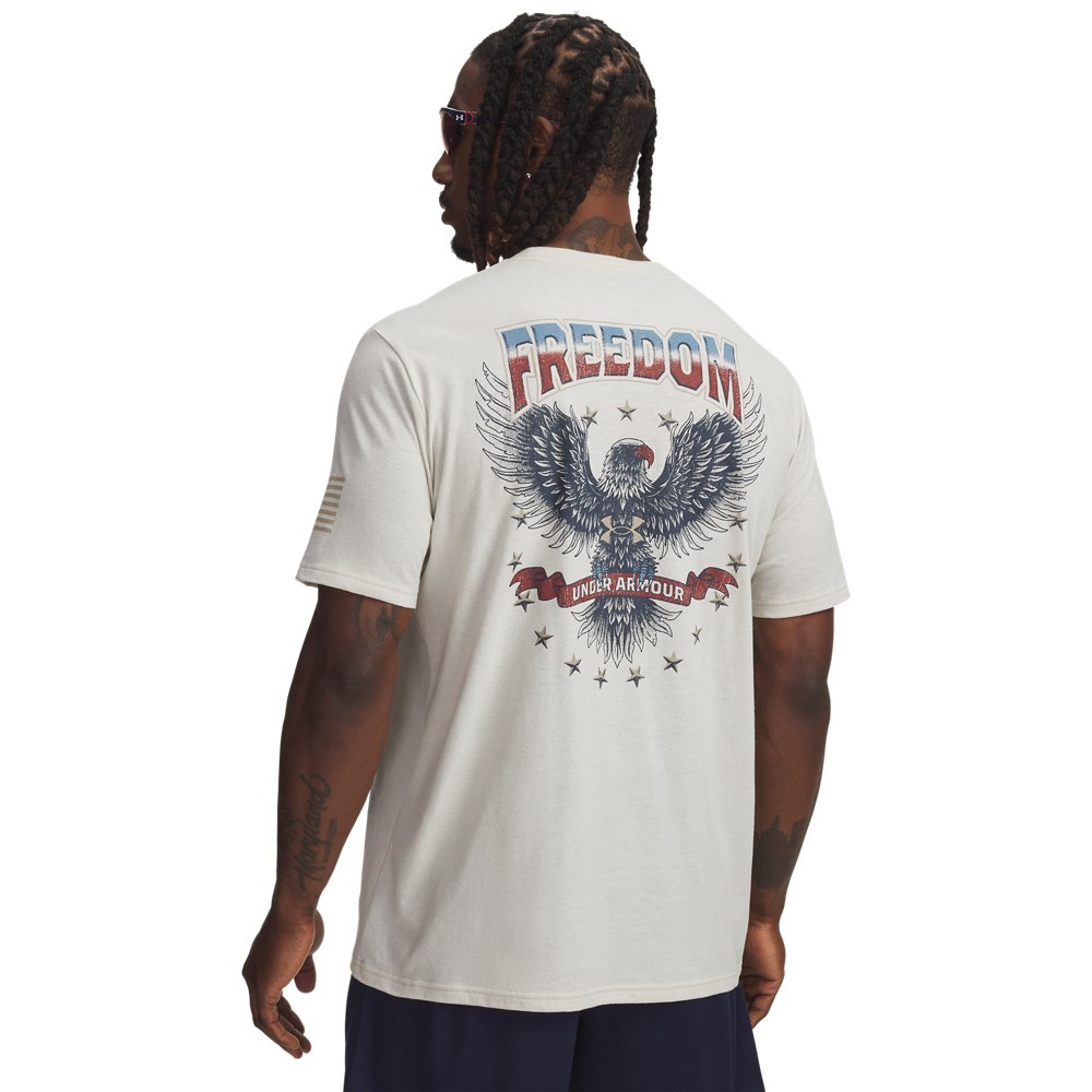 Under Armour 6004109 Men's Freedom Military T-Shirt - Summit White - Large gallery