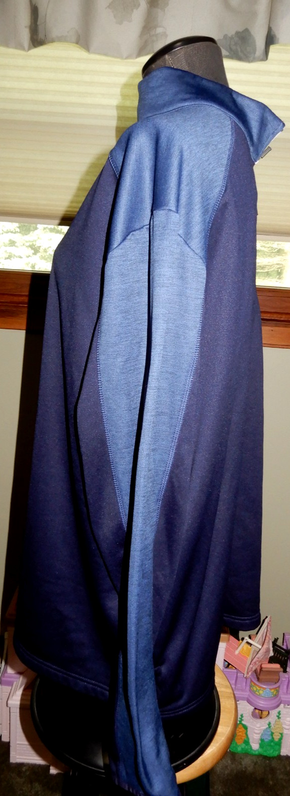 Callaway 1/4 Zip Pullover Two Tone Blue Men's Size XL Long Sleeve gallery