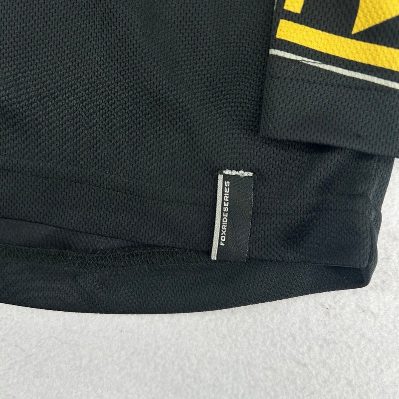 Vintage Men's Fox Racing Rockstar Energy Long Sleeve Motocross Black Jersey sz M gallery