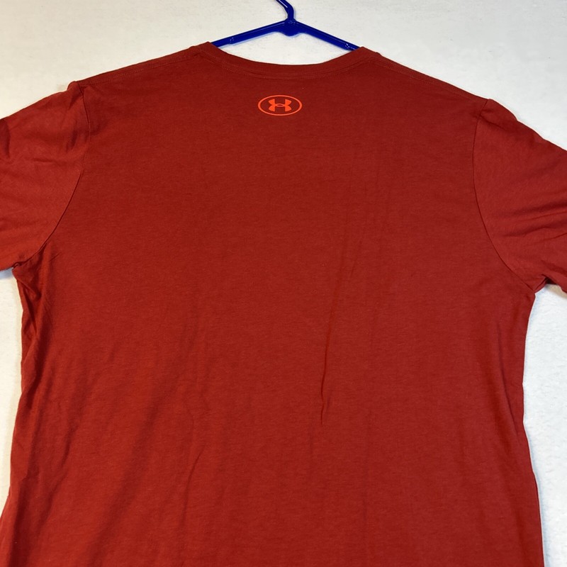 Under Armour Woodmark Baseball Short Sleeve Tshirt Mens Large 1374008-610 Red gallery