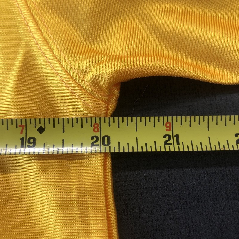 Dodgeball A True Underdog Story-Average Joe's-LAFLEUR Yellow/Red Jersey Size M gallery