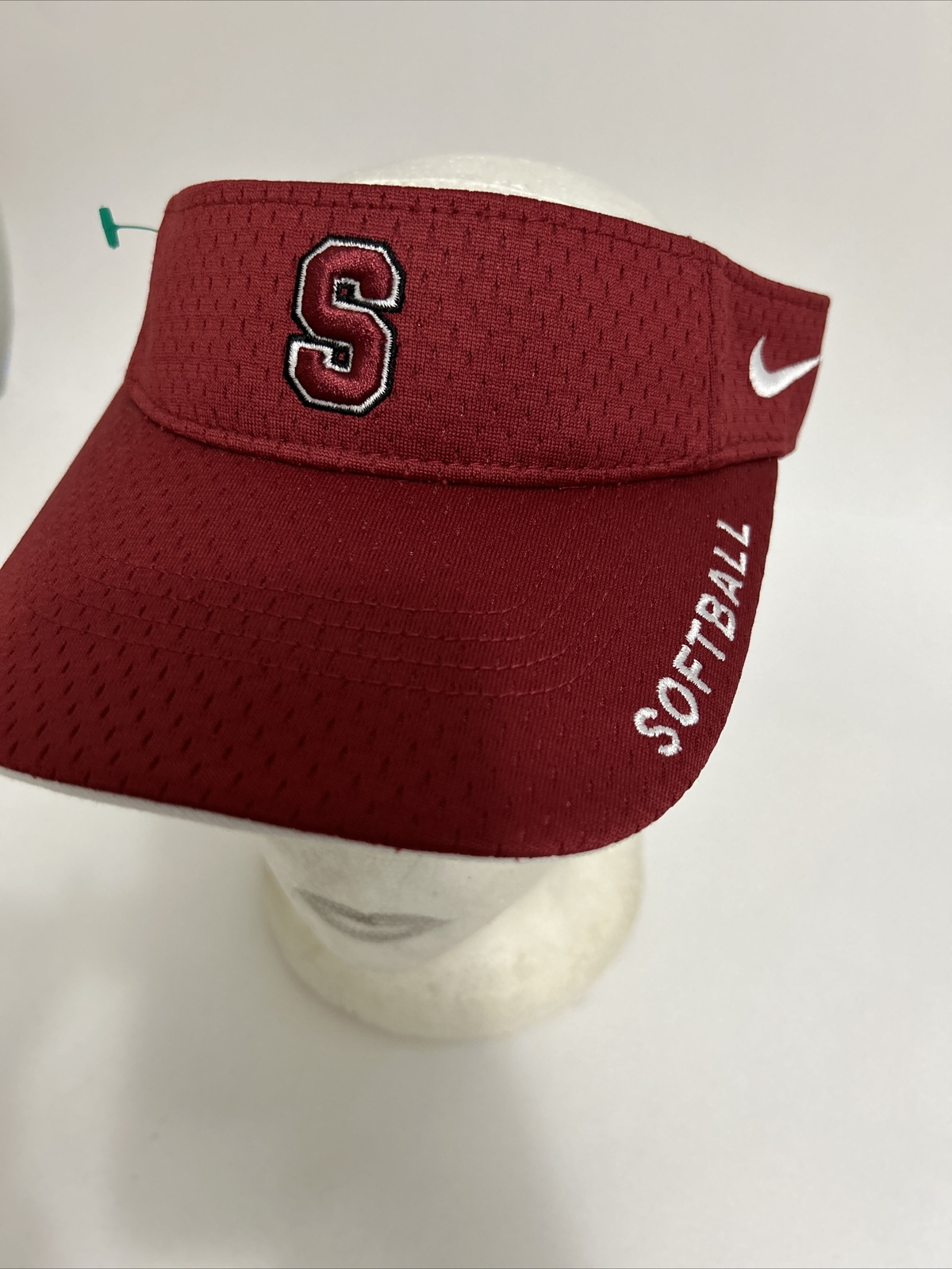 Nike Visor Cap Hat Dri-Fit Red With Tag gallery