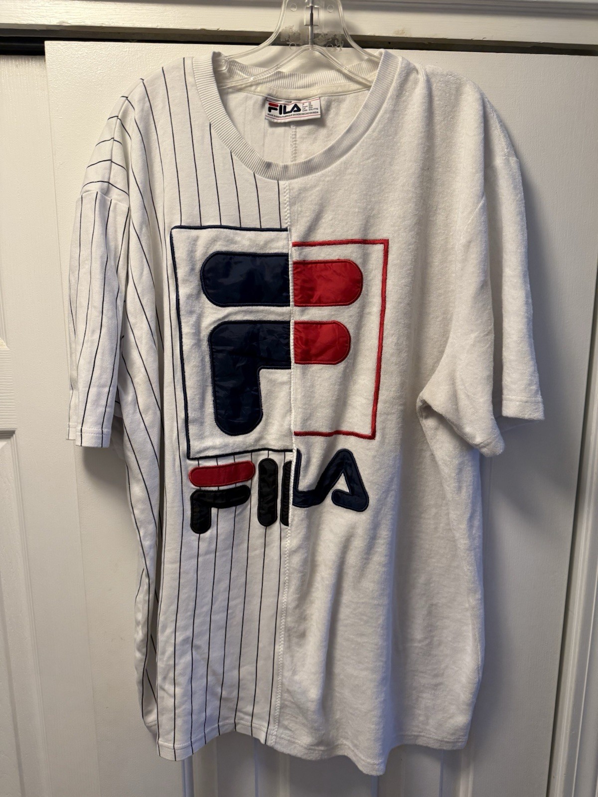 Fila Aiden Men’s High Quality Short Sleeve Shirt Men’s Size XXL gallery
