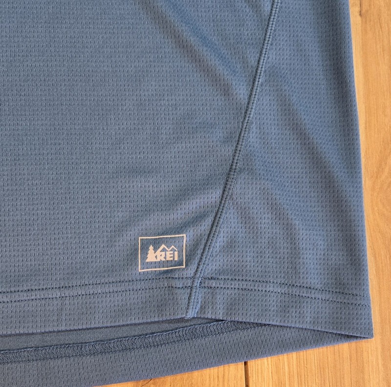 REI Cycling Jersey Mens Sz Large, Quarter Zip, Side Pocket, Logo, Quick Dry gallery