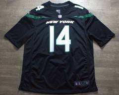 Nike New York Jets Sam Darnold #14 Jersey Mens XL Black NFL