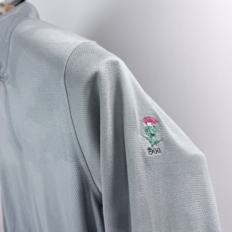 Peter Millar Performance 1/4 Zip Pullover Sweater Mens 2XL Gray Camo Golf *Read gallery