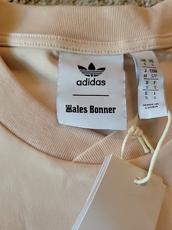 Adidas x Wales Bonner Originals T-Shirt Men's S $120 NWT JM8204 Wonder Quartz gallery