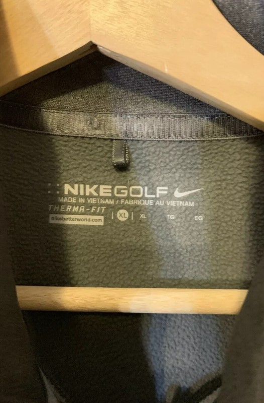 Nike Golf 1/4 Zip Pullover Men’s Sz XL 1/4 Zip Pullover Gray gallery
