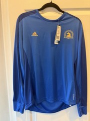 Adidas Aeroready Running 125th Boston Marathon 2021 Women’s Large Shirt NWT Run