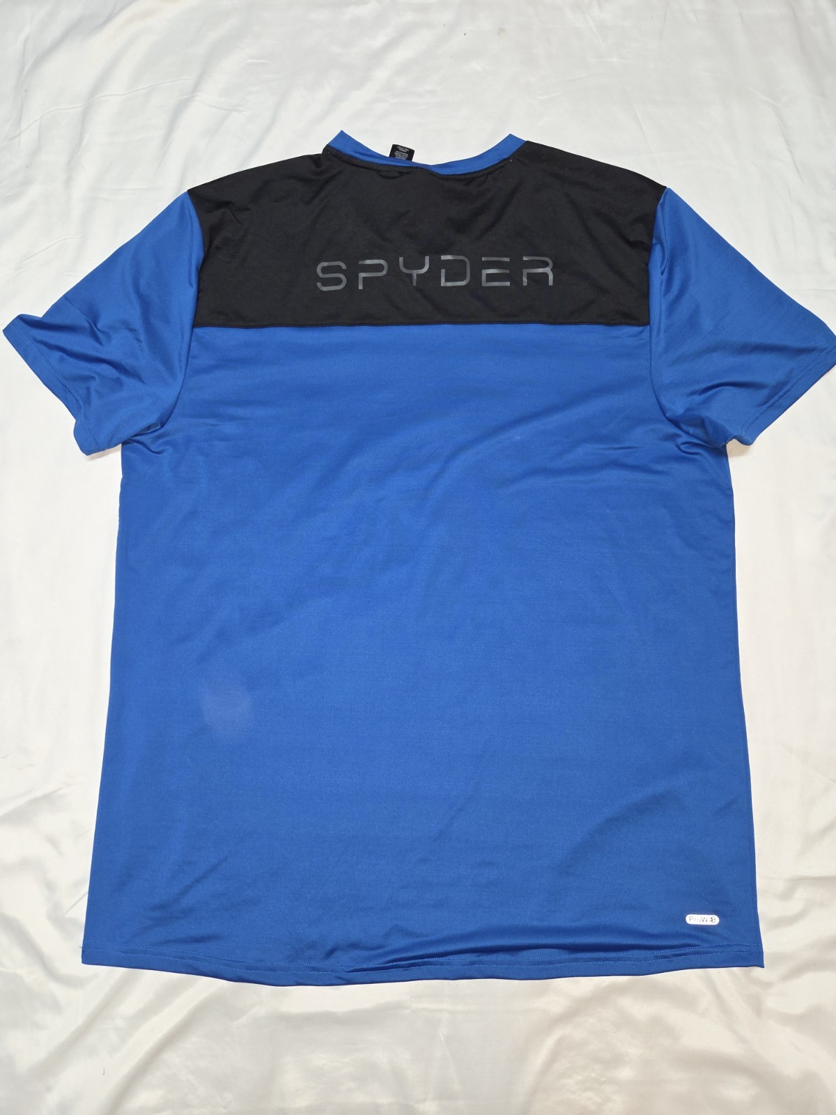 Spyder Active Men's Short-Sleeve T-Shirt Size XXL Blue and Black gallery