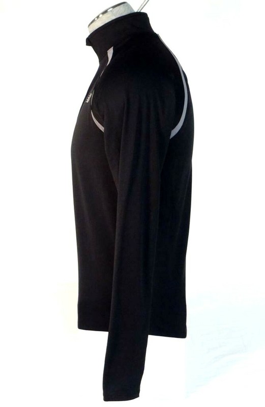 New Balance NB Dry NB Heat Black 1/2 Zip Long Sleeve Running Shirt Men's NWT gallery