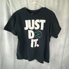Nike Men’s T-Shirt Sportswear “Just Do It” Baseball Athletic Shirt Size XL