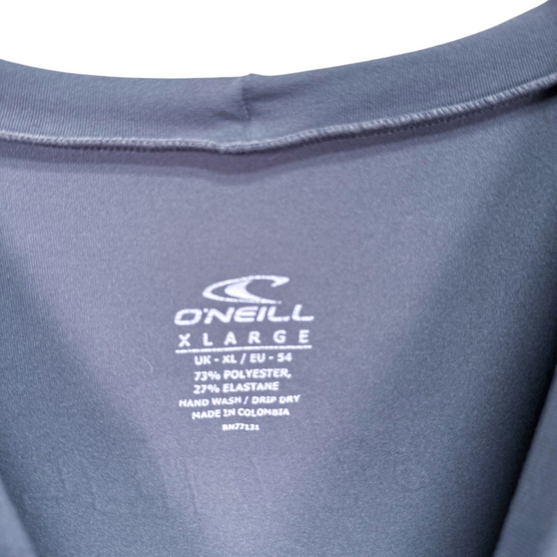 Men's Black O'Neill Short Sleeve 50+ Ultraviolet Protection Rash Guard Shirt XL gallery