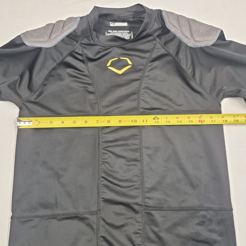 Evoshield Swag Tech Padded Compression Baseball T Shirt Gray Youth Sz XL gallery
