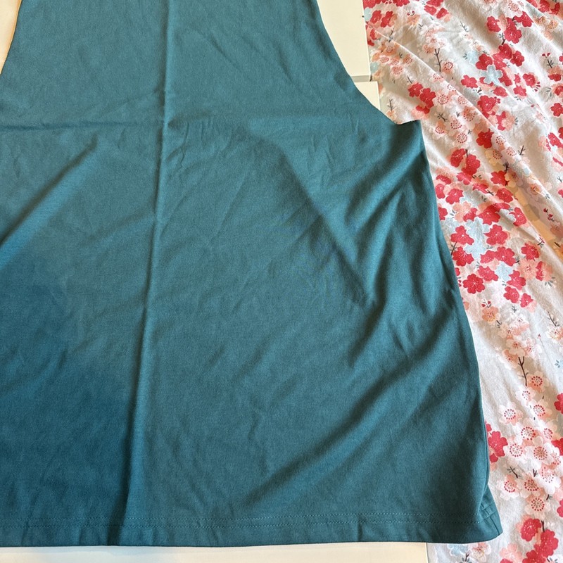 NWT Men’s Size Large Under Armour Left Chest Cut Off Tank Top Shirt Green gallery