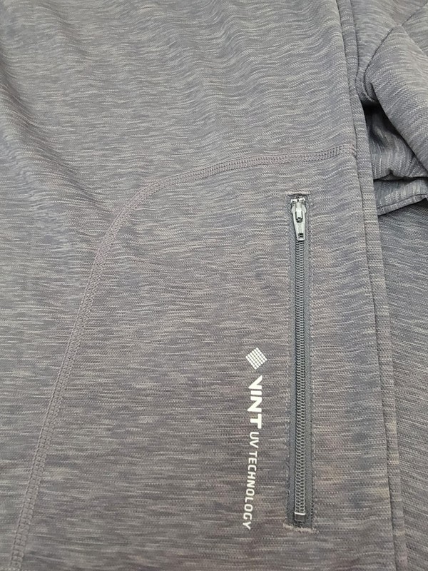 Anetik Vint Sun Hoodie Shirt Mens 3XL Gray UPF Fishing Hiking Performance gallery