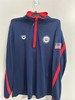 Arena USA Swim Team Pool Side Warmup1/2 Zip Tech LS Shirt Jacket / Size Large gallery