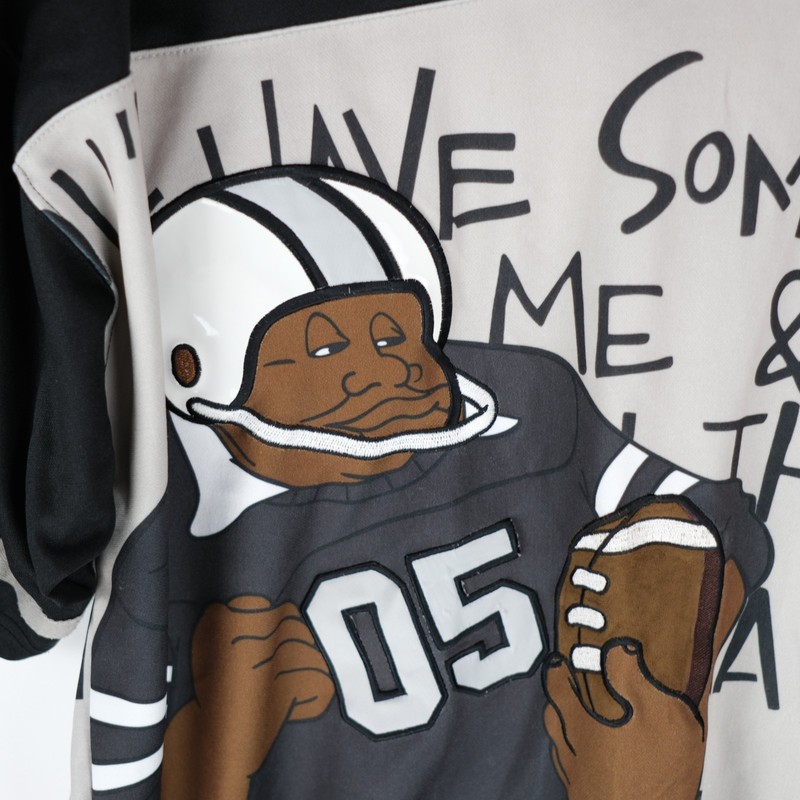Platinum Fubu Fat Albert Football Jersey SIZE READ* gallery