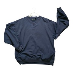 HEAD Sportswear Golf Wind Shirt Mens Large Windbreaker Pullover Navy
