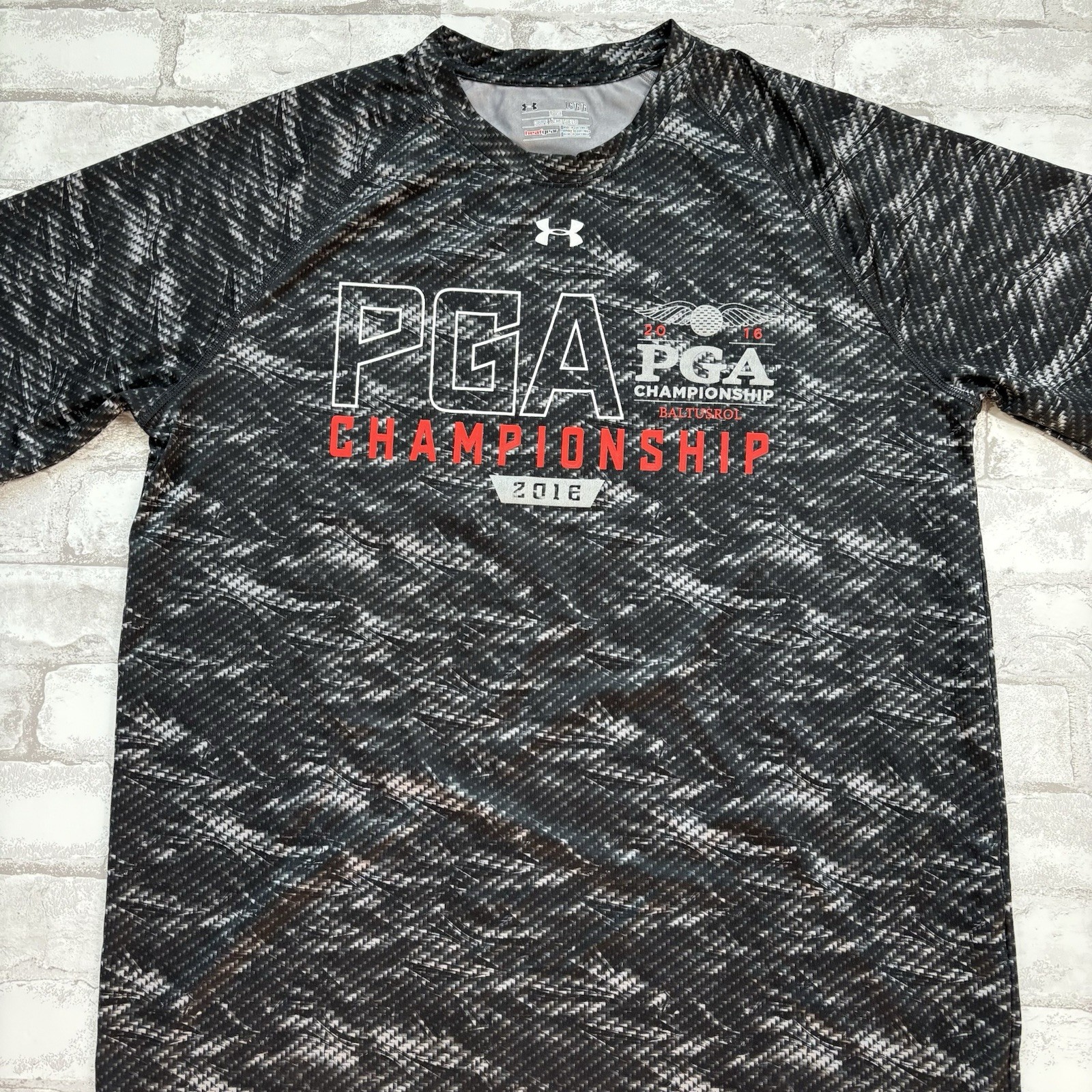 Under Armour Shirt Mens Large Loose PGA 2016 Championship Baltusrol Golf Club gallery