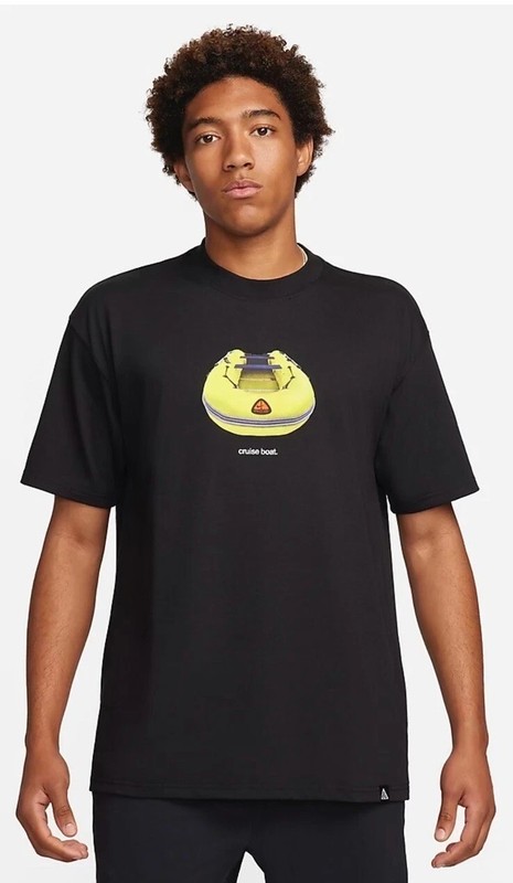 Nike ACG Cruise Boat DRI-Fit Men’s Size Large Black/Yellow gallery