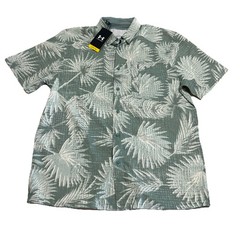 Under Armour Men’s L Dockside Drift Tide Shirt UPF 30 All Over Print 1376577-348
