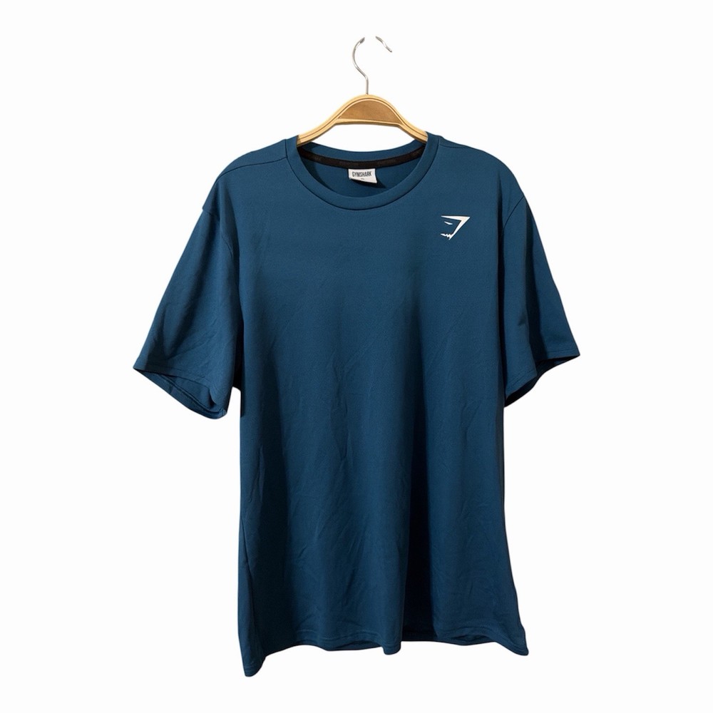 Gymshark Teal Green Arrival Active T-Shirt Size Extra Large Short Sleeve