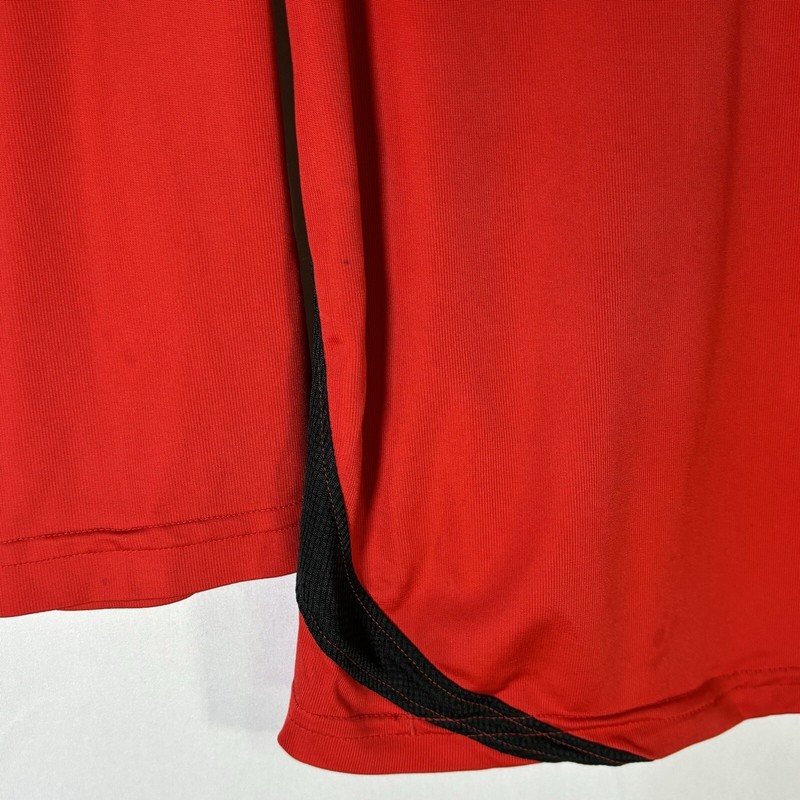 Under Armour HeatGear Long Sleeve Compression Shirt Red Size YXL gallery