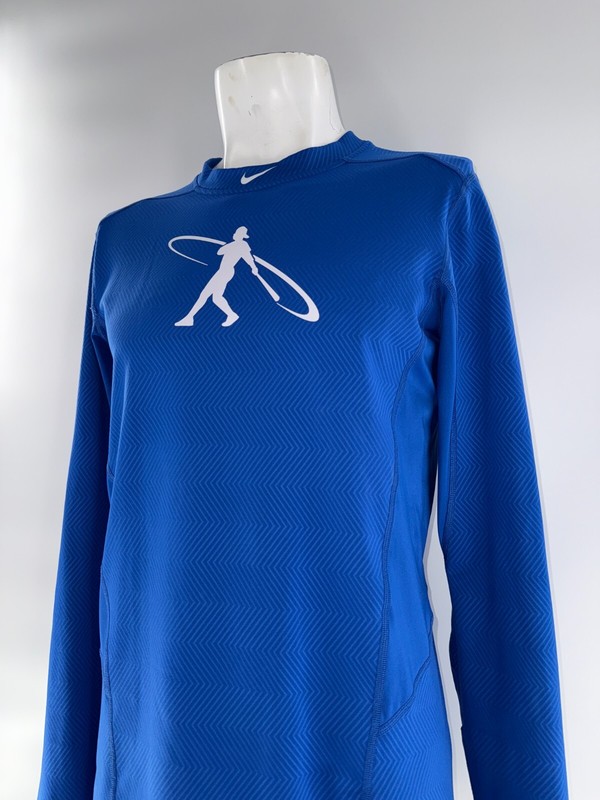 Nike Swingman Pro Combat Shirt Men M Blue Polyester Spandex YGI F5-21 gallery