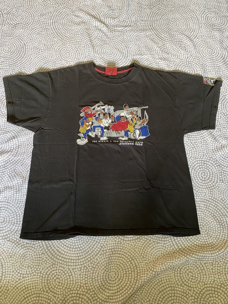Vintage FUBU Platinum Fat Albert & The junkyard Gang Tshirt Size XL