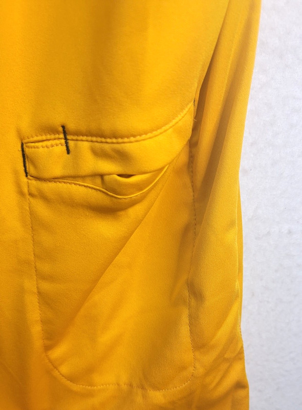 Oakley Ohydrolix Short Sleeve Shirt Yellow/Orange w pocket Large gallery