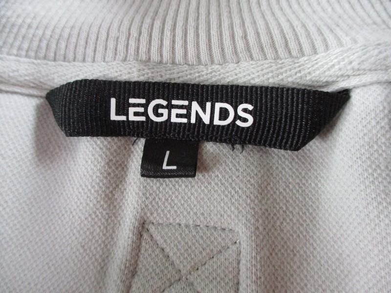 Legends Apparel Pullover Mens Large Gray Highland Quarter Zip Performance Mock gallery