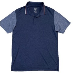 UNIQLO Roger Federer By JW Anderson Blue Short Sleeve Polo Shirt