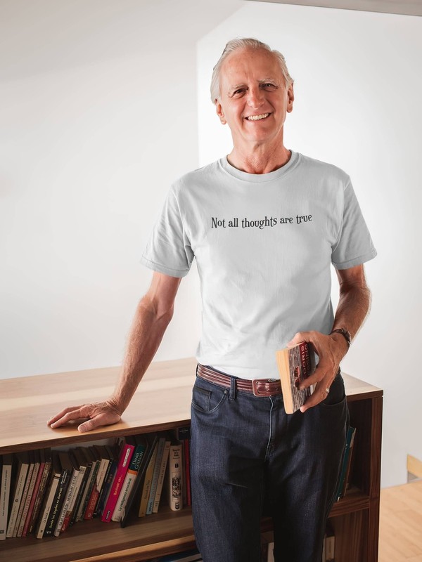 Bella & Canvas Short Sleeve Tee "Thoughts" m gallery