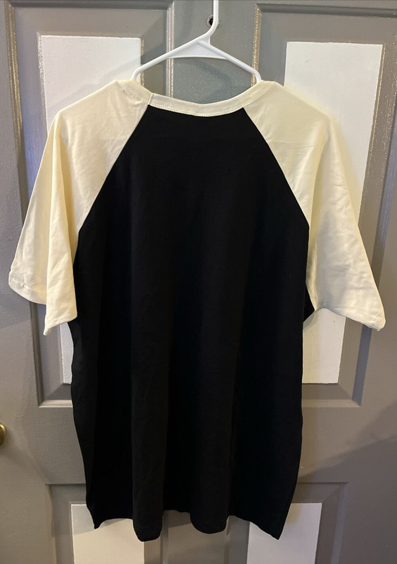 Next Level 6051 Unisex 3/4-Sleeve Raglan Triblend Colorblock T-Shirt BlackXL New gallery