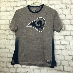 NFL Los Angeles Rams #37 Sam Shields Heather Gray RAM HEAD LOGO Shirt Men XL 030
