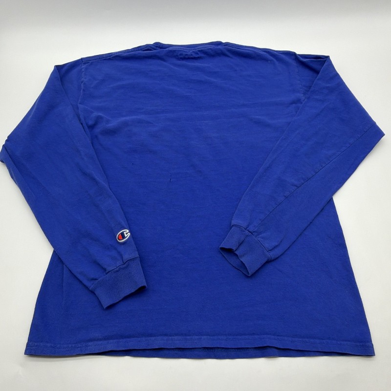 Miami Dade Authentic Athletic Wear Long Sleeve Shirt Mens M Blue Graphic.#39857 gallery
