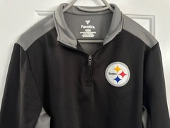 Pittsburgh Steelers Fanatics Brand Thermal Pullover, Size Medium