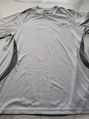 Umbro Dri Fit Climate Control Grey T Shirt Size Large